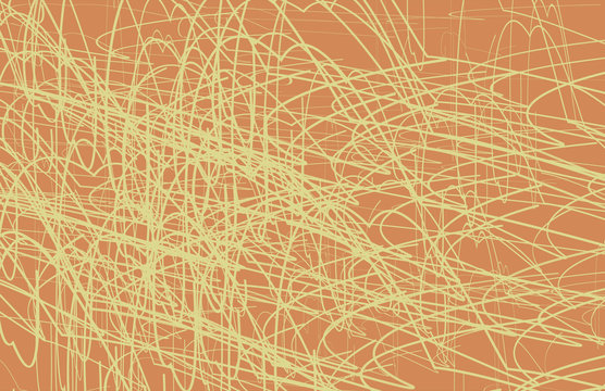 Cream Abstract Scribble Lines Background 03 23