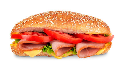 sandwich with ham