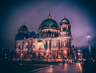 Fototapeta na wymiar Cathedral Berliner Dom