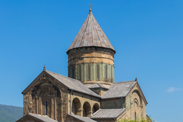 Svetitskhoveli Orthodox Cathedral (UNESCO World Heritage site) in Mtskheta, Georgia