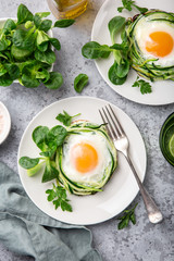zucchini noodle egg nes