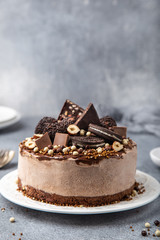 chocolate ice cream cake,