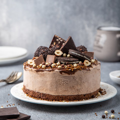 chocolate ice cream cake,