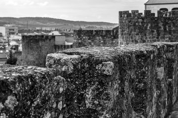 Walls of the city of Plasencia (spain)