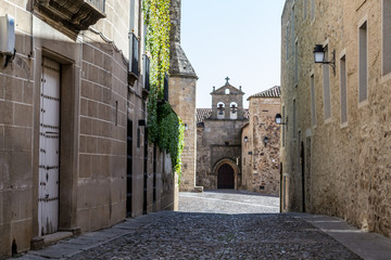 Clausura nun convent in Caceres (Spain)