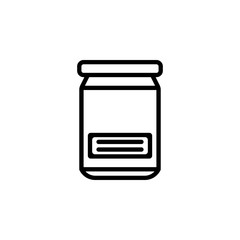 Canned icon vector. Canned vector design. sign design. flat style. Vector EPS 10