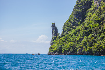 tropical islands in the sea
