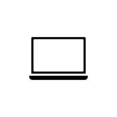 Laptop icon vector. Laptop vector design. sign design. flat style. Vector EPS 10
