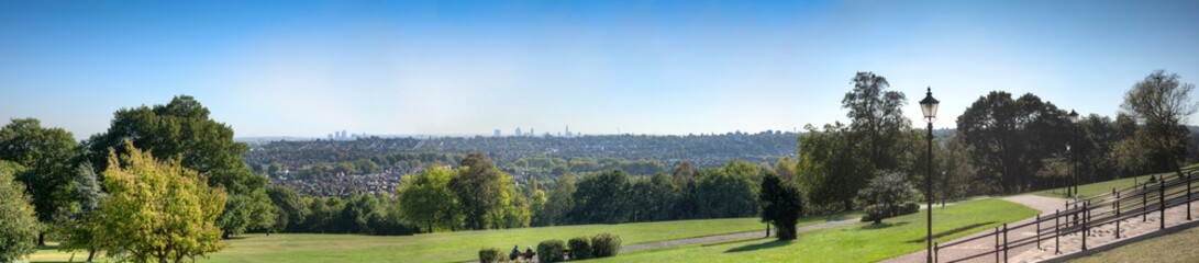 Fototapeta premium View of London Skyline