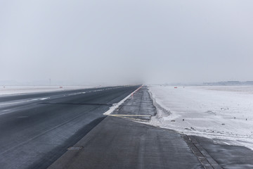 Runway at AMS