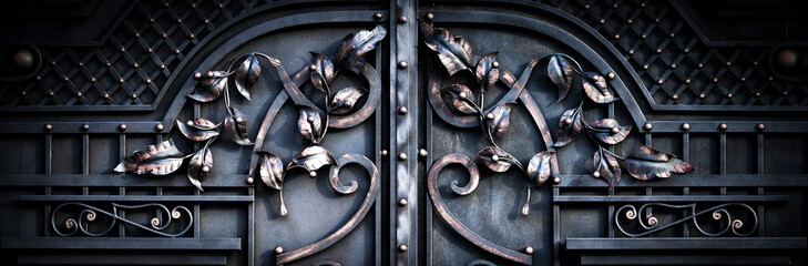 large metal gates