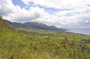 Obraz premium Landscape of St. Kitts