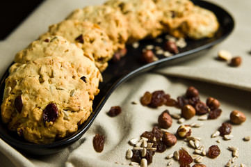 Healthy and nutritious homemade cookies