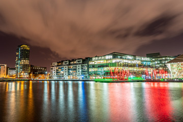 dublin at night