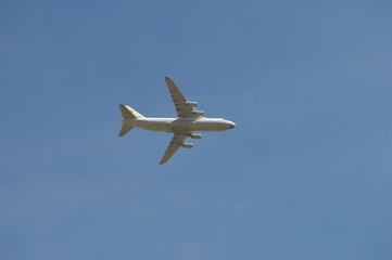 airplane in the sky