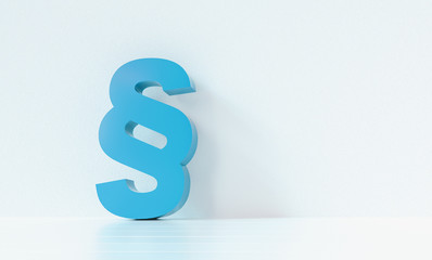 Symbol of Law and Justice - Paragraph / section sign