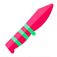 KNIFFE icon flat style