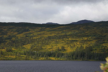 Landschaft an der Nordlandbahn, Norwegen