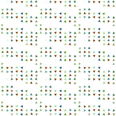 Abstract seamless pattern background with multi-colored varied triangles.