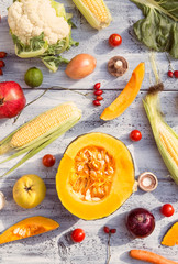 Fruits and vegetables