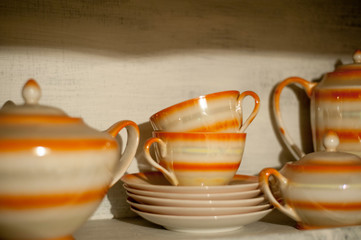 white, tea, antique, old, ceramic, vintage, pattern, cup, teacup, porcelain, dish, closeup, cafe, drink, morning, traditional, breakfast, tableware, background, coffee, china, gold, setting, empty, is