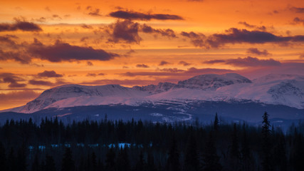 Mountain Sunrise - Coastal Mountains