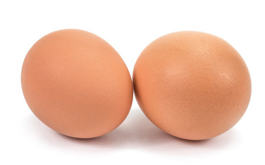 Egg isolated on white background cutout
