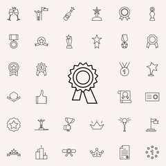 medal icon. Succes and awards icons universal set for web and mobile