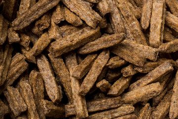 Salted, bread crumbs to beer.