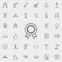 medal icon. Succes and awards icons universal set for web and mobile