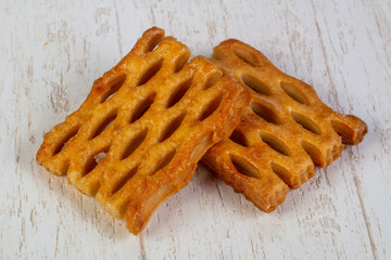 Delicious puff pastry