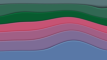 Fototapeta premium Background in paper style. Abstract colored background.