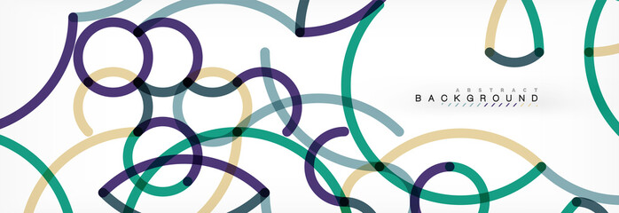 Abstract color lines on white. Modern colorful flow poster wave. Art design for your project