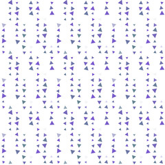Abstract seamless pattern background with multi-colored varied triangles.