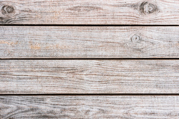 Wooden background. Boards in the sand. Wooden walkway on the sandy beach. Natural materials. The texture of the wooden surface. Beach landscape.