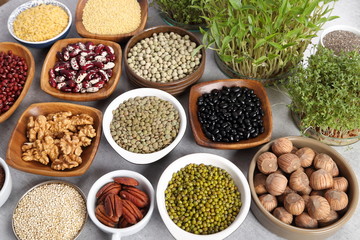 Healthy organic food.