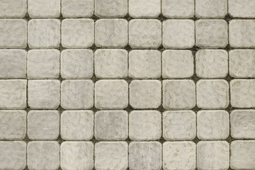 Grey granite pavement background texture