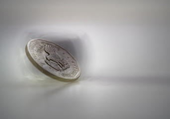 One Dollar Coin, Spinning Coin, Susan B. Anthony Currency