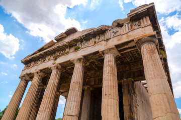 Obraz premium Temple of Hephaestus, Greece, Athens