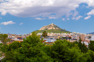 Fototapeta na wymiar View of Athens, the capital of Greece