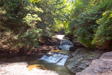 Old Mill Waterfall, Robert Treman State Park, New York