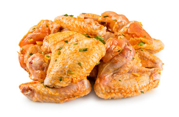 Alitas de pollo adobadas