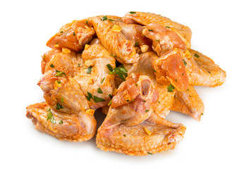 Alitas de pollo adobadas