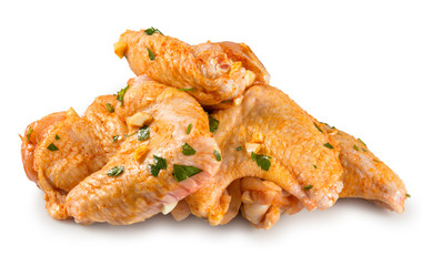 Alitas de pollo adobadas