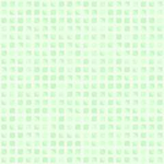 Green triangle pattern. Seamless vector