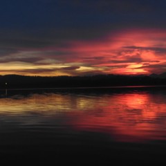 Fototapeta na wymiar tramonto
