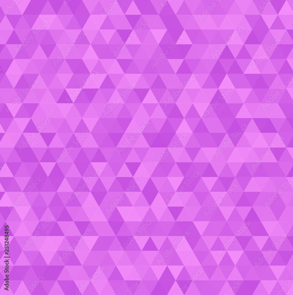 Aufkleber abstract vector violet triangle background. geometric white texture pattern