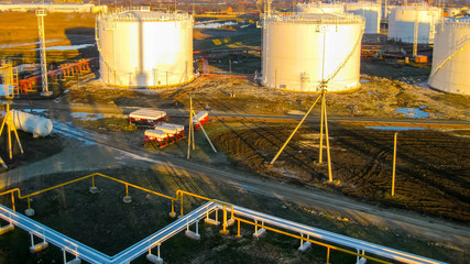 Storage tanks for petroleum products