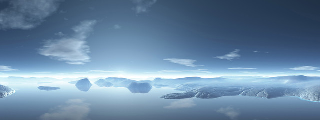 Antartica - Panorama & Landcape View