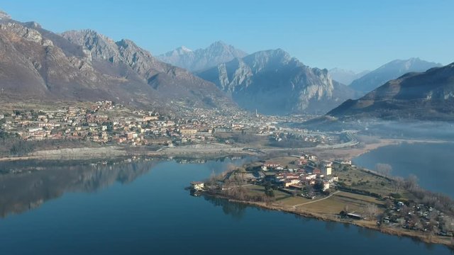 Lake Annone landscape